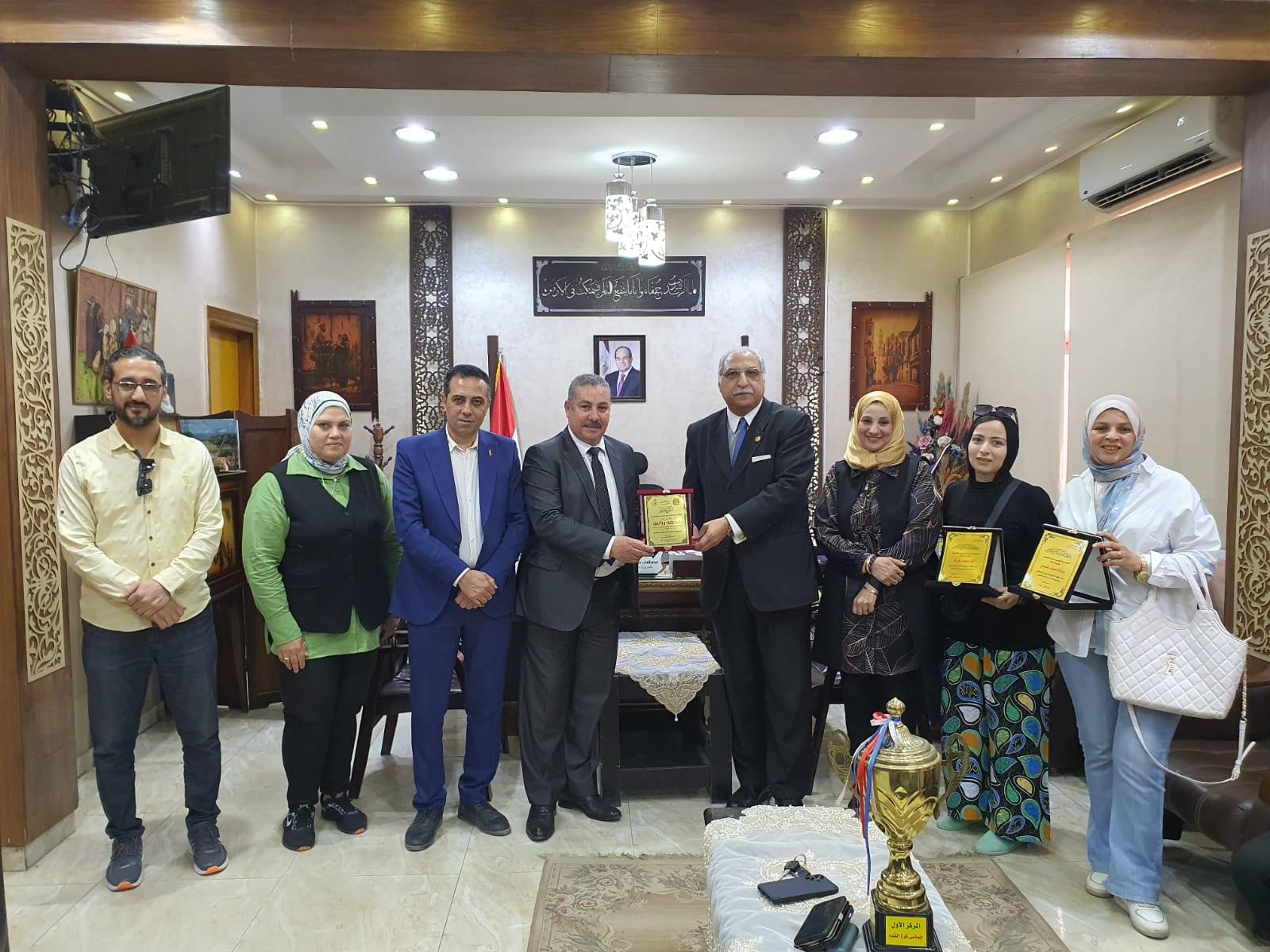 497441743_1204253491491986_1794692020544809334_n مدير تعليم القليوبية... يكرم مديري ووكلاء الإدارات والمعلمين المتميزين على مستوى المحافظة