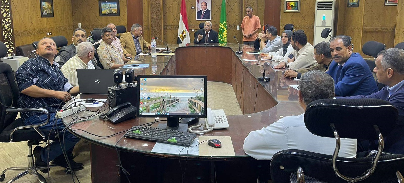 505228311_1224618762788792_1783993645148639184_n اجتماعًا موسعا لاستعراض أهم الاستعدادات النهائية للإمتحانات الثانوية العامة